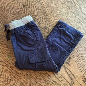 New/Never worn Hanna Andersson Double Knee, Jersey Lined Cargo Pant (4)